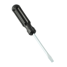 Galvanized Electrician Flat Head Screwdriver with Plastic Handle