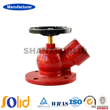 2.5 Inch Oblique Flange Fire Hydrant Valve