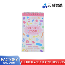 Vibrant Feeling Sticker Notebook with Color Pages