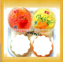 Flower shape fruit Jelly cup 75g