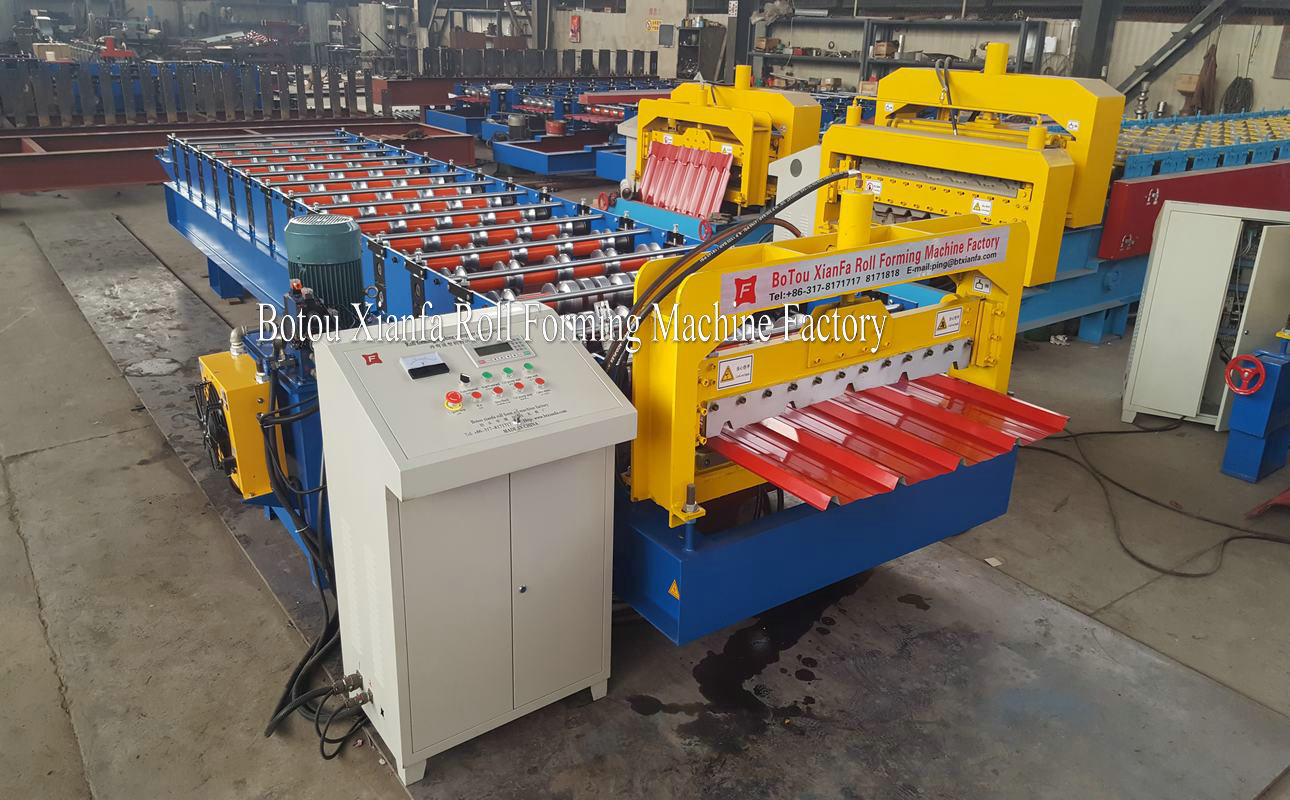 roofing tile machine