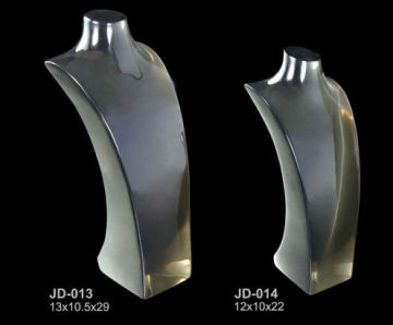 Shiny Lucite Necklace Display