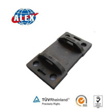Rail Tie Plate For Rail Fasteners, Track Rail Tie Plate , Super Service Railway Parts Supplier Rail Tie Plate