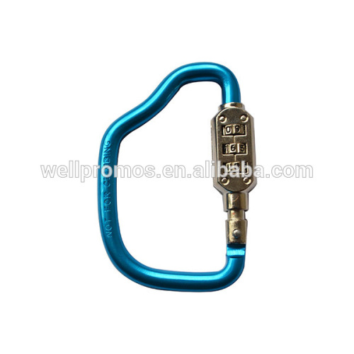 carabiner safety with code lock