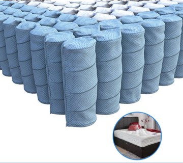 double mattress pocket spring unit