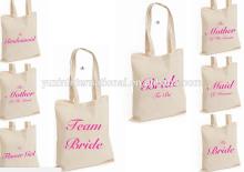 Printed Wedding Party Bridal Tote Bags Bridesmaid Favour Hen Party Gift Bag BB001