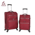 Suitcase trends nylon fabric trolley sets luggage bag