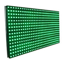 Single Green Color P10 LED Module