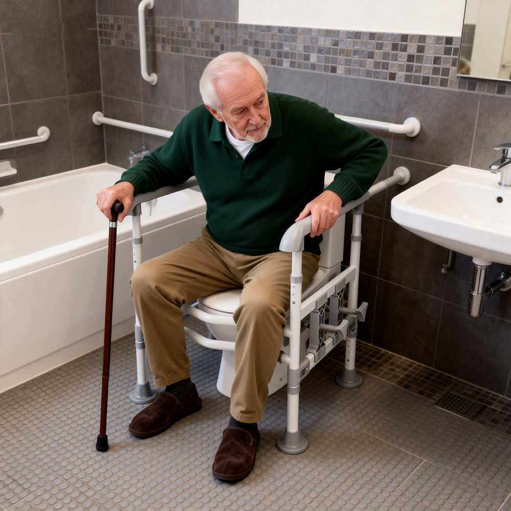 حاجز المرحاض الآمن1 Safty toilet rail1