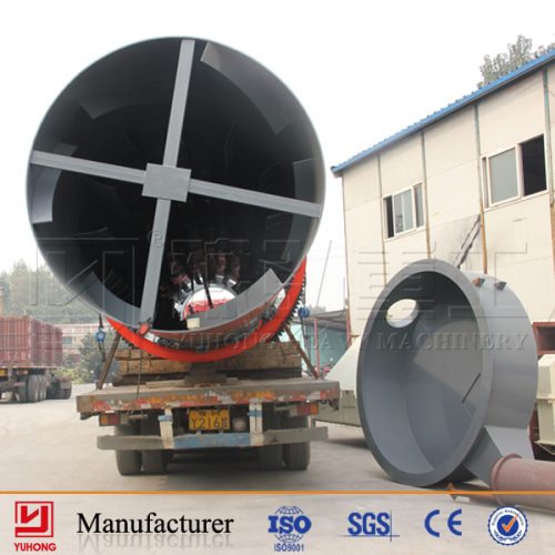 2014 Henan Yuhong ISO9001 & CE Approved Ginkgo Leaf Rotarydryer