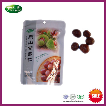 2015 Chinese Shelled Cooked Chestnuts Snack Food