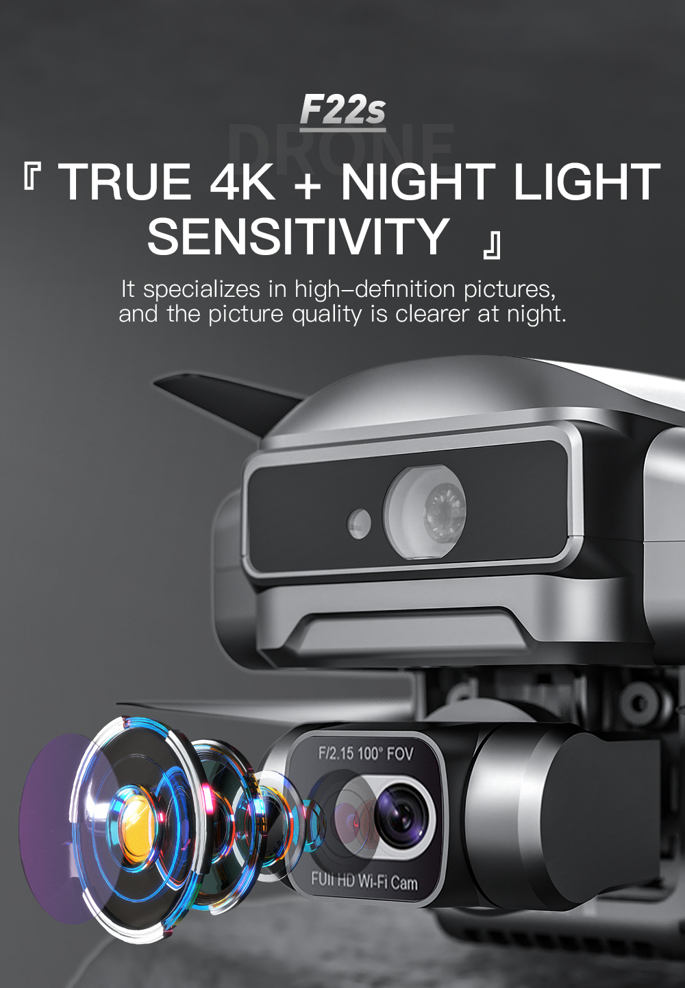 SJRC F22S 4K Pro Drone With Camera Obstacle Avoidance 3.5KM 2-axis EIS Gimbal 5G WIFI GPS Quadcopter Professional RC Dron