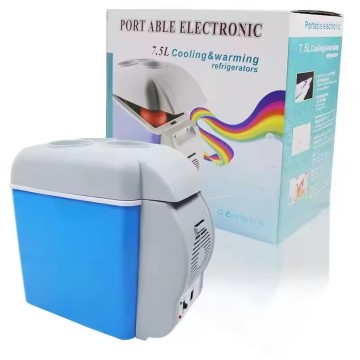 Portable 7.5L 12V Car Freezer: Outdoor Drink Cooler and Warmer for Camping