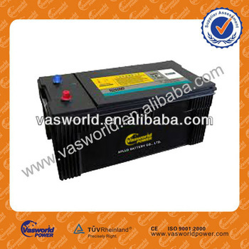 recharge battery 12V120AH MF Battery for truck recharge battery