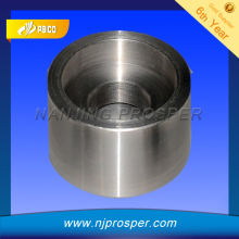 Socket weld steel tubing end cap
