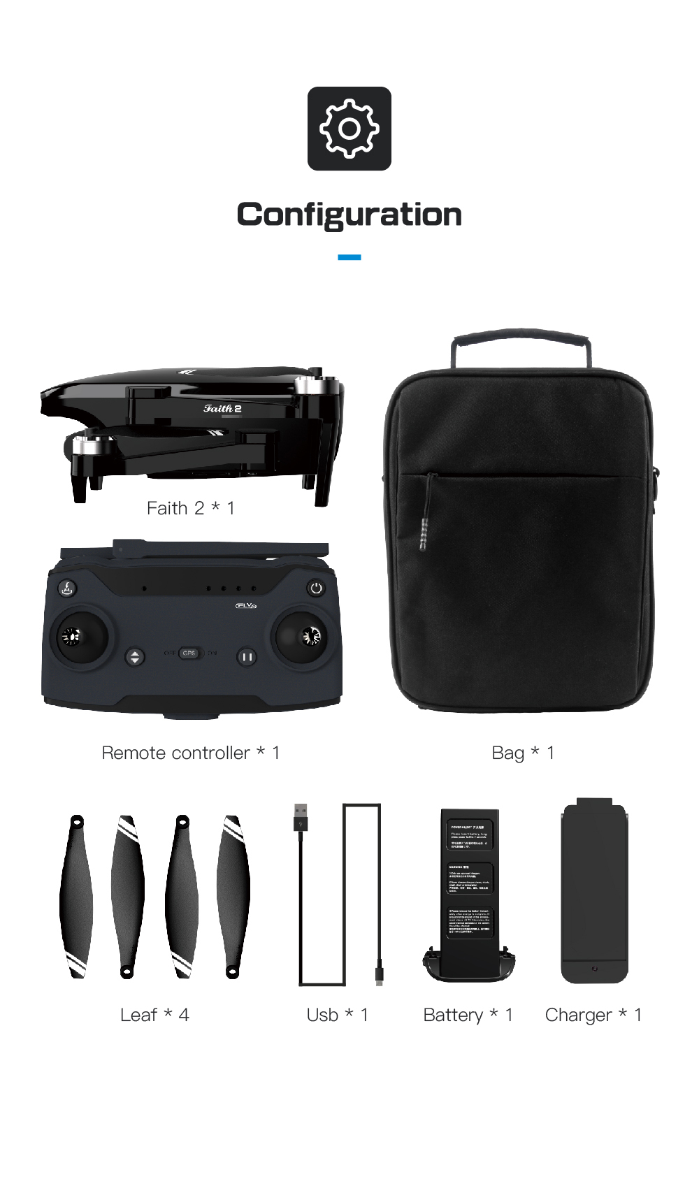 C-FLY 2020 NEW MODEL C-FLY Faith 2 drone with 4k camera 35mins flight time 5G Wifi FPV Optical Flow Function