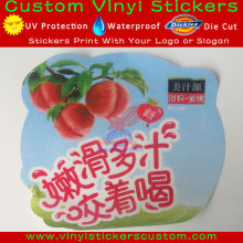 Multi-layer die cut custom stickers