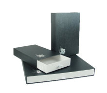 Black Sleeve Printed Cardboard Drawer Box Knit