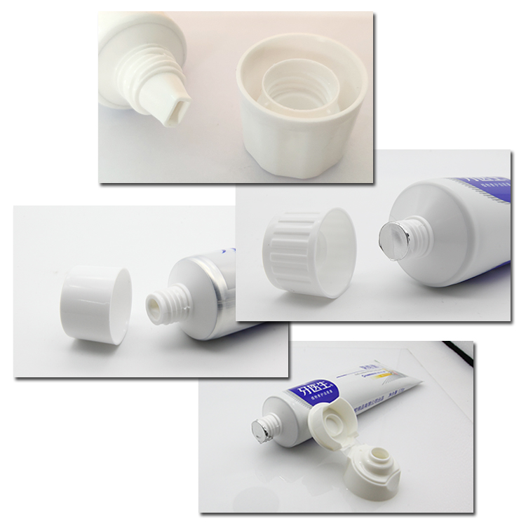 Empty Tooth Paste Tube With Screw Lid
