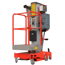 CE Certified Single Mast Aerial Work Platform - Aluminum Lift Platform