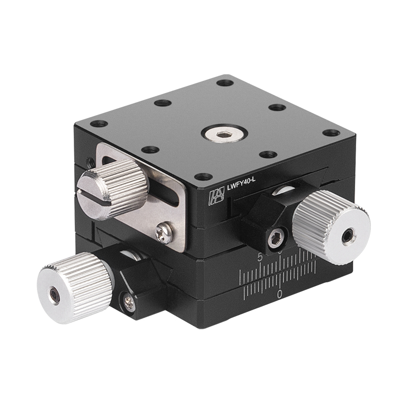 Ruční rybina stolku v ose XY 40 Manual XY-Axis Stage Dovetail 40