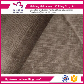 Newest Hot Selling Warp Knitting Burnout Velboa Fabric