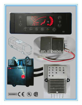 Bus air conditioning distributed control system