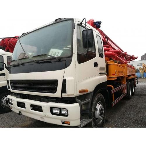 camion pompe d&#39;occasion 37m avec châssis ISUZU