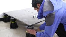adjustable beam tile plots plastic screwjack pedestal