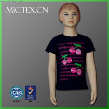 short sleeve 100 cotton printing kid clothes t shirt