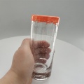 Effen kleur decor longdrinkglas voor water