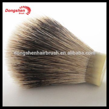 silvertip badger hair shaving brush head