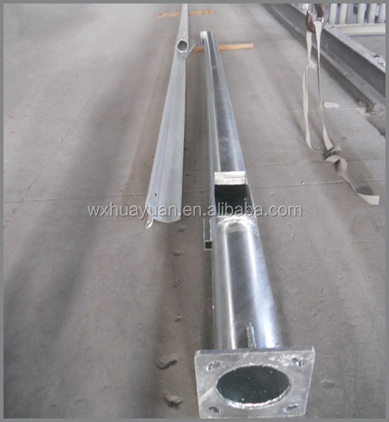 outdoor hinged street lighting pole price