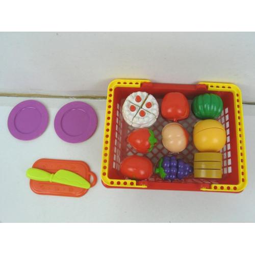 Playset educativo del corte de la comida para los niños