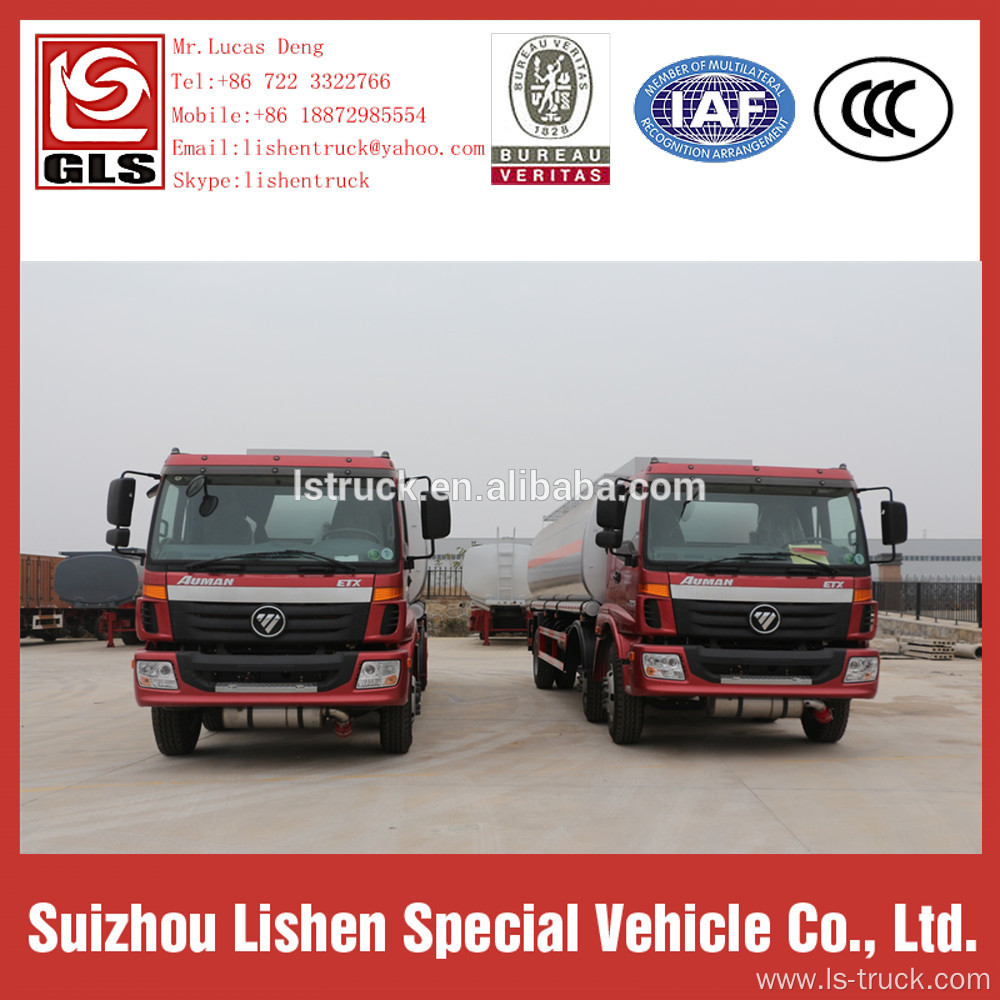 Auman Fuel Carbon Steel Oil Tanker Truck