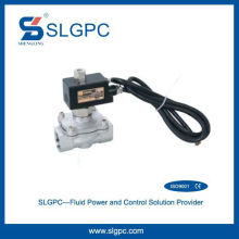 Stainless steel 2S250-25NO-E electric solenoid water valve with blast-proof coil