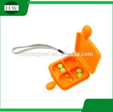 Hot sales customized logo Mini plastic Pill cases