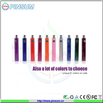 Colorful Electronic Cigarette Battery Evod Passthrough Battery