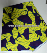 cotton wax printed fabric