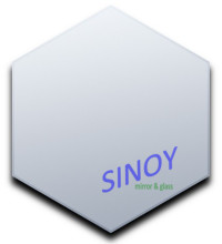 hexagon shaped hair salon wall mirror , cosmetic mirror , irregular shaped mirror