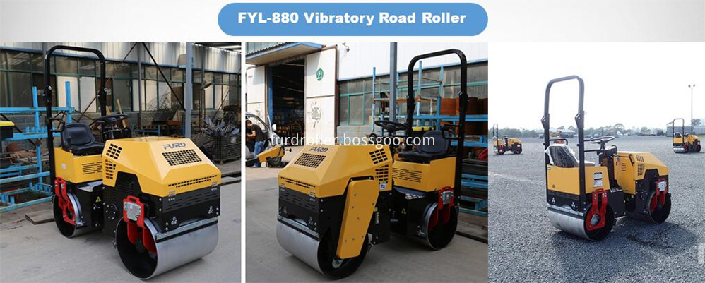 1 ton Double Drum Road Roller