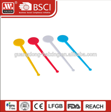 plastic stirring spoon