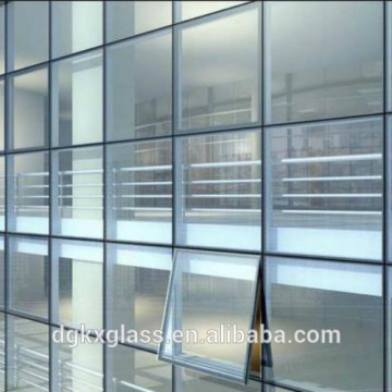 Low e insulated glass for structural glass curtain walls