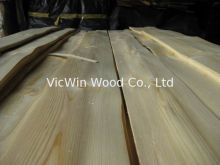 Sliced Cut Natural Knotty Pine Wood Veneer Sheet