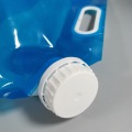 Beg kapasiti plastik Spout Pouch Dengan Cap Besar