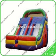 Vertical rush slide inflatable bouncer game