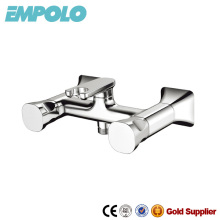 Chrome plated double levers shower faucet 76 4101