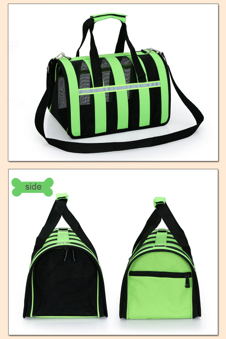 Outdoor pet cat dog travel bag pet carrying Portable Breathable Pet Bags Carrier Dog Tote Bag