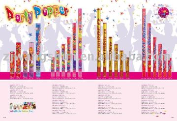 materllic papper confetti