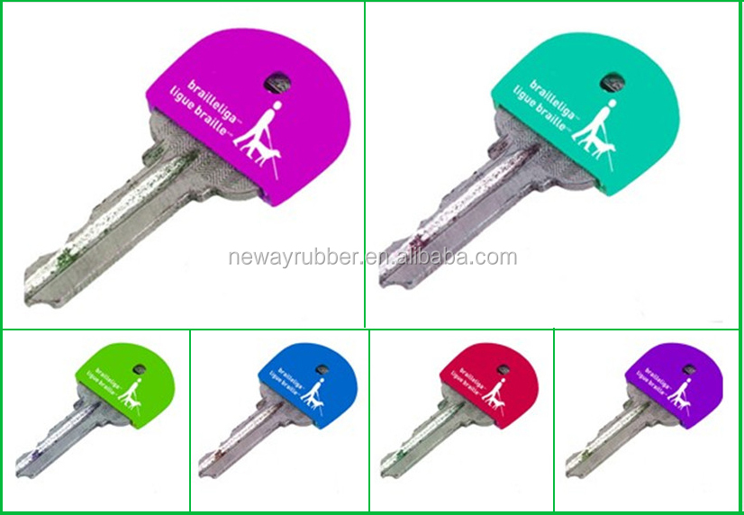 Silicone Key Holder Use Custom Rubber Daily Customize Free Compression Molding Various Colors, Customize NEWAY about 1.6 G/pc